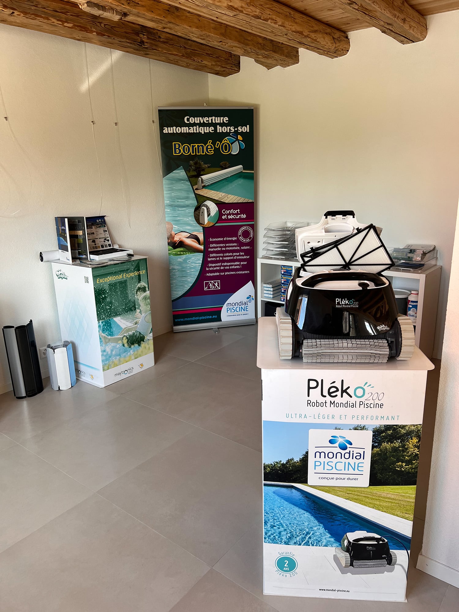 Produits du showroom Espace Pro Piscine